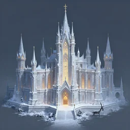 elven winter palace, concept art, style of Greg Rutkowski, artstation,