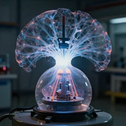 A tank made of plasma
