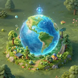 environment art, magic