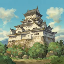 Castle ghibli studio