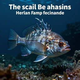 photograph of deep sea fish. Terrifying.