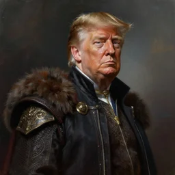 donald trump! as brienne of tarth, digital painting, extremely detailed, 4 k, intricate, brush strokes, mark arian, artgerm, bastien lecouffe - deharme