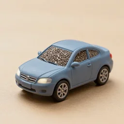 car themed chia pet