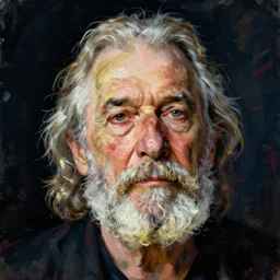 portrait of a great old one by greg rutkowski in the style of egon schiele