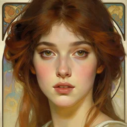 a beautiful face of a woman, highly detailed, digital painting, artstation, concept art, sharp focus, unreal engine 5, art by alex ross, alphonse mucha