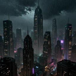 brutalist mega city by arnold bocklin, distopic, megalopolis, sci - fi, megalophobia!, ominous, dark, neon lights, depressing, rain, raytracing, velazquez