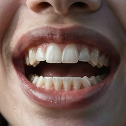 a mouth with infinite rows of teeth