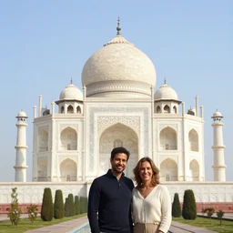 tuesday weld visits the taj mahal by charlie bowater, by francine van hove, by alex horley, by tom chambers, by slim aarons