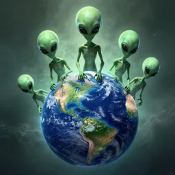 aliens invading earth
