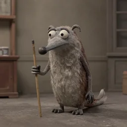 still from a stop-motion Laika film (1924)