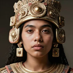 portrait of mayan princess by richard avedon, hyper - realistic, trending on artstation, elite, intricate, insane detail, unreal engine, vray, beautiful face
