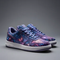 sneakers made out of nebulas, highly detailed, sharp, 4 k, 8 k, photorealistic