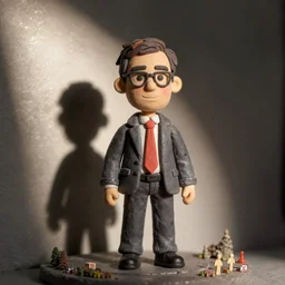 Saul Goodman clay figurine