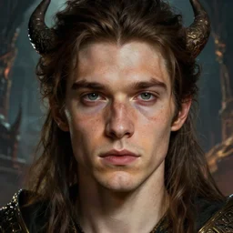 dungeons and dragons evil fantasy character closeup portrait, dramatic light, epic background, 2 0 0 mm focal length, painted by stanley lau, painted by greg rutkowski, painted by stanley artgerm, high detail, real life skin, freckles, 8 k, stunning detail, works by artgerm, greg rutkowski and alphonse mucha, unreal engine 5, 4 k uhd, digital art, trending on artstation