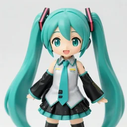 miku hatsune q posket, toy, highly detailed, sharp focus