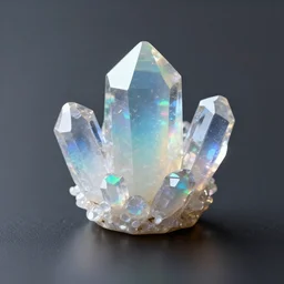 translucent colorful precious crystal on a dark table, raytraced, beautiful, opals, octane render, beautiful hdr 8 k, realistic, specular, detailed, unreal engine 5, glistening, iridescent smoke, sharp modern background wallpaper, wlop, chebokha, rutkowski