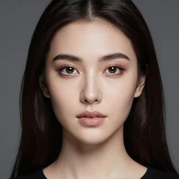 studio portrait of a beautiful jewish woman, photograph, beautiful face, highly detailed face, perfect face