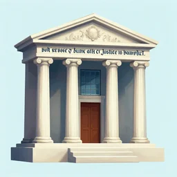 but we refuse to believe that the bank of justice is bankrupt. ultrafine highly detailed colorful illustration, intricate linework, sharp focus, octopath traveler, final fantasy, unreal engine highly rendered, global illumination, radiant light, intricate environment