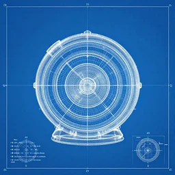 blueprint of a time machine