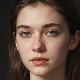 A realistic portrait of the face that everyone in the world finds familiar
