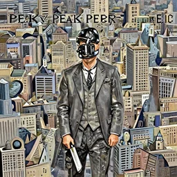 depiction of The peaky blinders In New York City During the 21st century illustration by Ruan Jia and Mandy Jurgens and William-Adolphe Bouguereau, Artgerm, 4k, digital art, surreal, space dandy style, highly detailed, godsend, artstation, digital painting, concept art, smooth, sharp focus, illustration by Ruan Jia and Mandy Jurgens and William-Adolphe Bouguereau