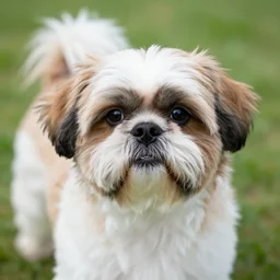 an horse shi tzu dog hybrid