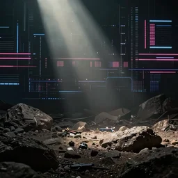 ominous synthwave backdrop