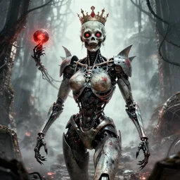 queen of cyborg zombies by simon bisley,