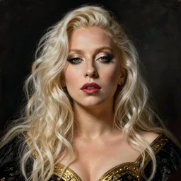 renaissance painting of lady gaga