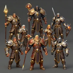 creatures of the faction dungeon, game heroes of might and magic, trending on art station, fantasy, smooth
