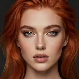 Orange Cassidy studio portrait, detailed face,