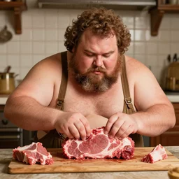 big fat Borgia eats all the raw meat, raw, meat, Big, Fat, Borgia, Realistic, HDR, HDD, REAL EVENT, BIG FAT BORGIA - n 9