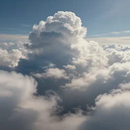 Masterpiece Art demo of immense grandeur clouds in three point perspective. three point perspective. three point perspective.