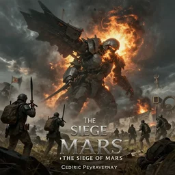 the siege of mars, by cedric peyravernay, highly detailed, excellent composition, cinematic concept art, dramatic lighting, trending on artstation