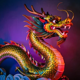 an vietnamese dragon, snake dragon, by laurie lipton, light art, color grading, fujifilm superia, beautiful lighting, vibrant color, psychedelic color