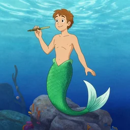 richard feynman mermaid