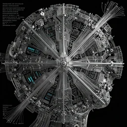 kaleidoscope of the mind by jeffrey smith and wlop and gustave dore, featuring rhodium wires, circuitry, code, binary, cryptonomicon, dmt entity, ambient occlusion, 3 d concept render, scientifically accurate, artstation, intricate, beautiful, look at that detail!