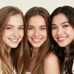 triple smile
