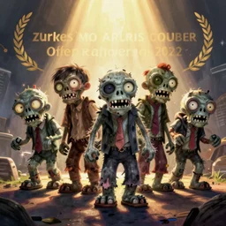 zombies kids drawing