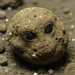 insanely deatailed closeup of ancient alien feces captured on a gopro from 2 0 0 7