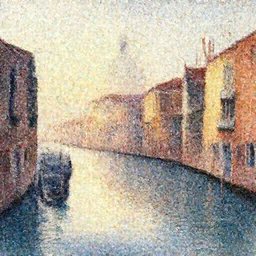 venice at sunrise. watercolor. trending on artstation.