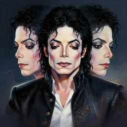 symmetry!! michaeljackson portrait, serene, intricate, highly detailed, dynamic lighting, digital art, digital painting, artstation, terence nielsen, sharp focus, illustration, art by artgerm and greg rutkowski and moebius, 8 k