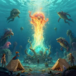 creatures infusion gravitational image underwater astrophotography indiegamedev sumptuous contemporaryart sukh minent sunken directioner geographic singularity dystopian illustration camping colonial