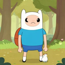 biblical cartoon about mark in the style of adventure time