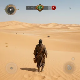 dune battle for arrakis multiplayer in the style of ben fiquet