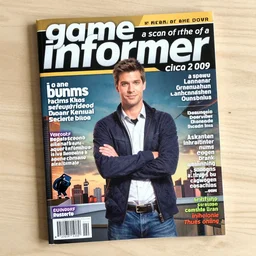“ a scan of the cover of a game informer magazine circa 2 0 0 9 ”
