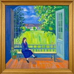 artwork by David Hockney
