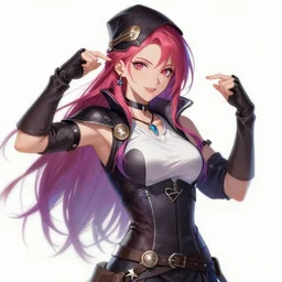 the portrait of chaotic neutral colorful female rogue assassin as absurdly beautiful, gorgeous, elegant, playful, young woman, an ultrafine hyperdetailed illustration by kim jung gi, irakli nadar, intricate linework, bright colors, octopath traveler, final fantasy, unreal engine 5 highly rendered, global illumination, radiant light, detailed and intricate environment