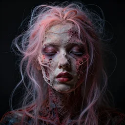 wasted times and broken dreams violent colors so obscene by peter polach, intricate, delicate, high contrast, 8 k, dramatic dark vibes, wispy pastel lighting, depth of field, trending on artstation