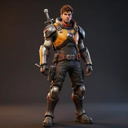 photo realistic image of pathfinder from apex legends, stunning 3 d render inspired art by istvan sandorfi and greg rutkowski, character posing, complete body, realistic and detailed eyes, realistic, highly detailed attributes and atmosphere, dim volumetric cinematic lighting,